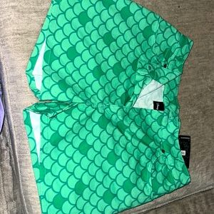 NWT size 32 Ariel little mermaid cakeworthy shorts